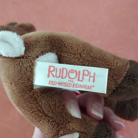RUDOLPH THE RED NOSED REINDEER 9" Plush Holiday Christmas - Picture 8 of 10